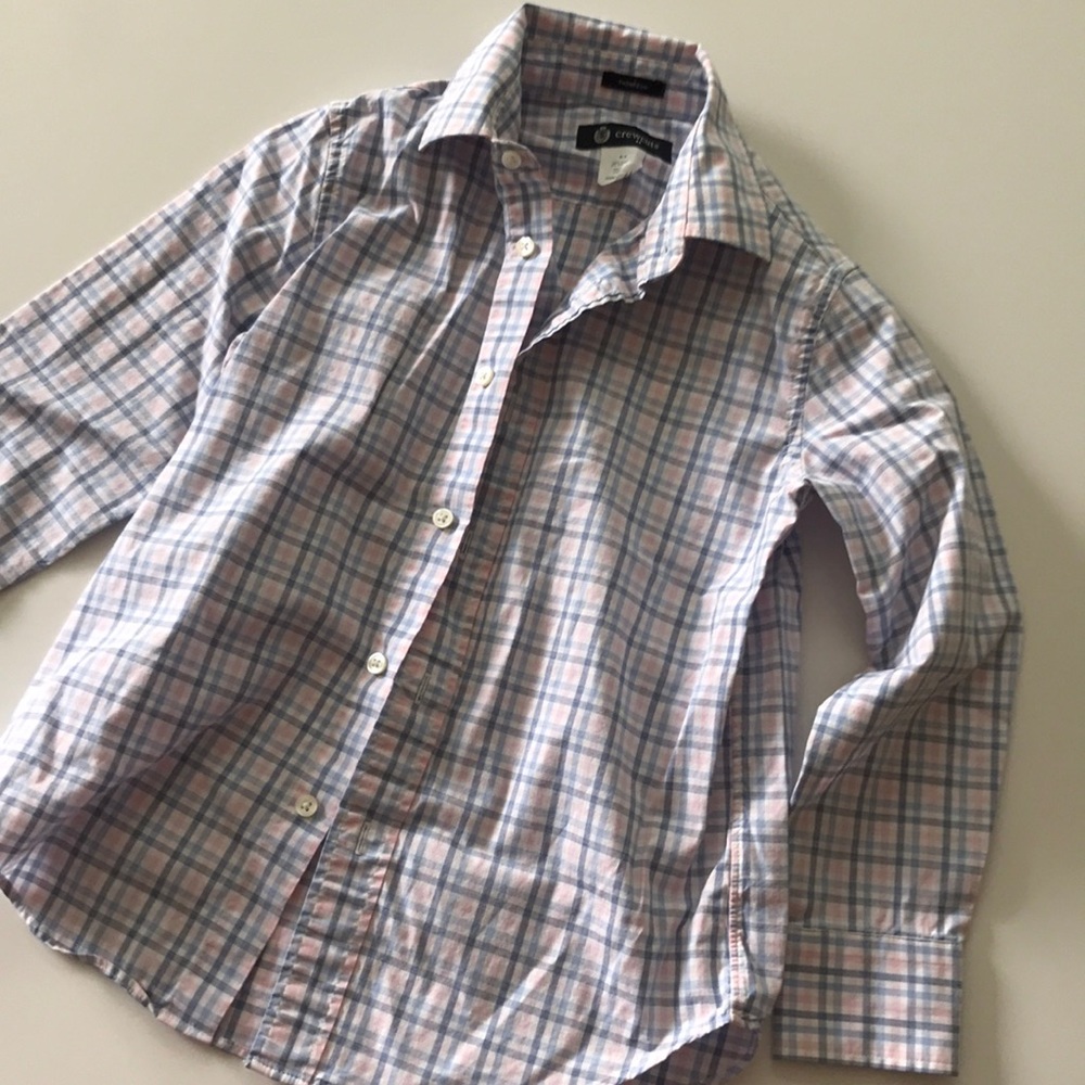 Like new Thompson Crewcuts boy dress shirt Sz 6-7